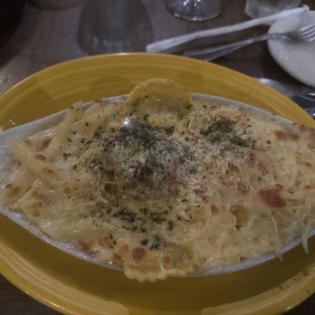 Mungo's Italian Eatery - Pasta three ways half Alfredo half meat sauce - Italian Near Me - Collinsville, Illinois Mungo's Italian Eatery - Pasta three ways half Alfredo half meat sauce - Italian Near Me - Collinsville, Illinois