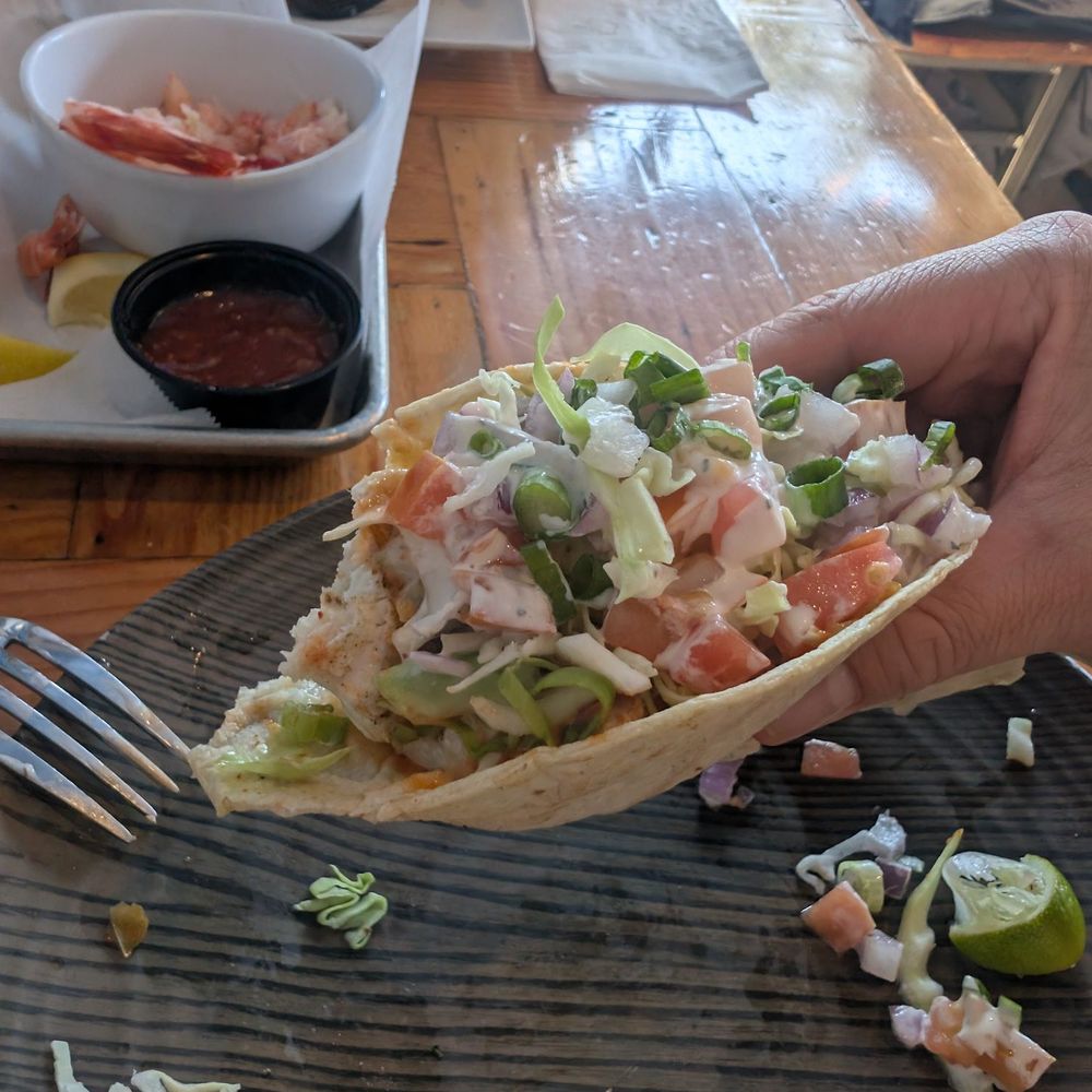 Fish taco (snapper) Fish taco (snapper)