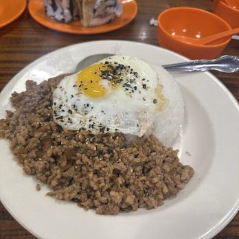 Alice’s Kitchen - minced pork and egg rice - no spicy - Noodles Near Me - Temple City, California