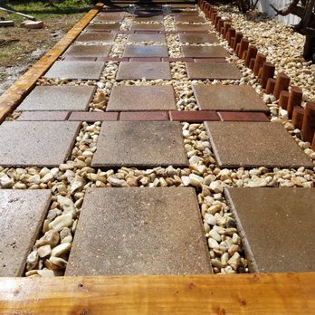Texas Turf Lawn Care - a walkway made of brick pavers - Lawn Services Near Me Texas Turf Lawn Care - a walkway made of brick pavers - Lawn Services Near Me