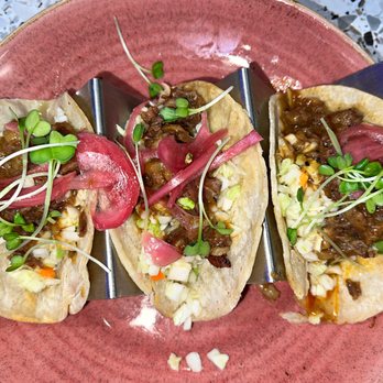 Just Brunch Breakfast Bar - Oxtail Taco appetizer (5 stars) - Breakfast & Brunch Near Me - Duluth, Georgia