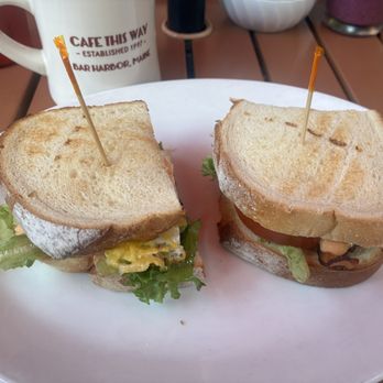 Cafe This Way - Breakfast BLT - New American Near Me - Bar Harbor, Maine Cafe This Way - Breakfast BLT - New American Near Me - Bar Harbor, Maine