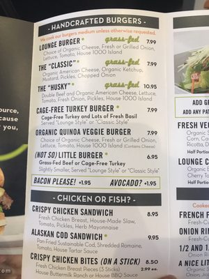 Menu photo 1 Burger Lounge Culver City, CA Menu photo 1 Burger Lounge Culver City, CA