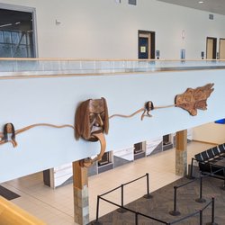 Juneau International Airport - JNU - Upstairs view