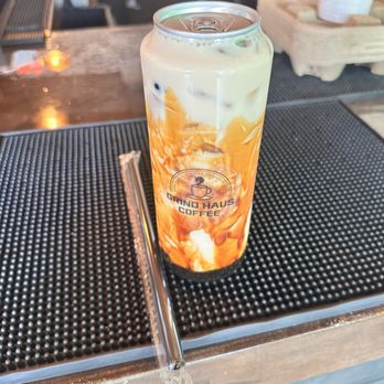 Grind Haus Coffee - Thai tea w boba - Coffee & Tea Near Me - Lutz, Florida