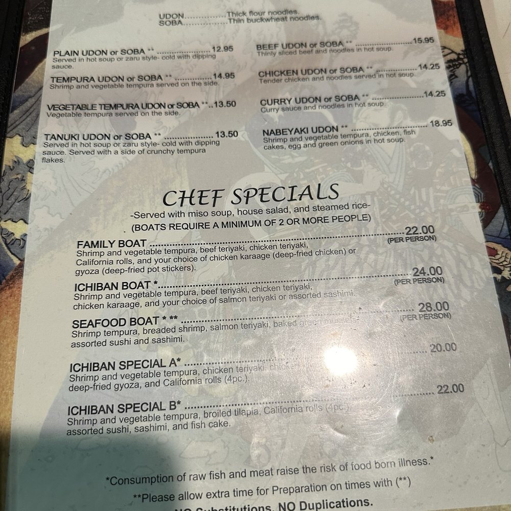 Ichiban Japanese & Sushi Restaurant - Menu - Japanese Near Me - Brea, California Ichiban Japanese & Sushi Restaurant - Menu - Japanese Near Me - Brea, California