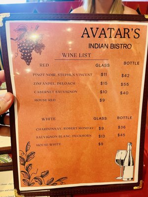 Menu photo 5 Avatar Indian Bistro Granite Bay, CA