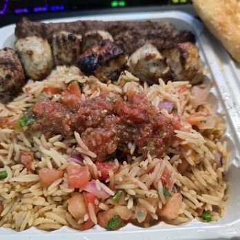 Bamiyan Kabob - Chicken Kofta Kabob Dinner $18.99 Requested no lettuce with the salad. - 2024-03-31 - Afghan Near Me - East York, Ontario Bamiyan Kabob - Chicken Kofta Kabob Dinner $18.99 Requested no lettuce with the salad. - 2024-03-31 - Afghan Near Me - East York, Ontario