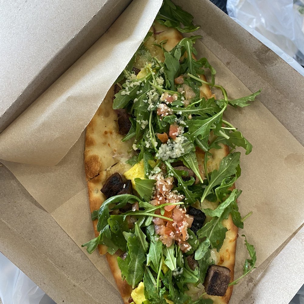 PGA Tour Grill - steak and egg flat bread - Bars Near Me - Honolulu, Hawaii PGA Tour Grill - steak and egg flat bread - Bars Near Me - Honolulu, Hawaii