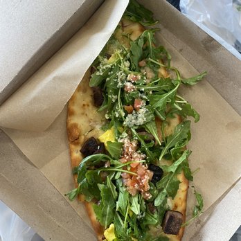 PGA Tour Grill - steak and egg flat bread - Bars Near Me - Honolulu, Hawaii