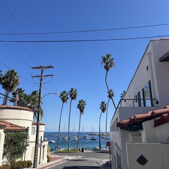 Catalina Courtyard Suites - right outside the hotel lobby - Hotels Near Me - Avalon, California