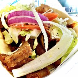 Little Greek Fresh Grill - "Lamb Gyro to go" yum yum yum yum :)...