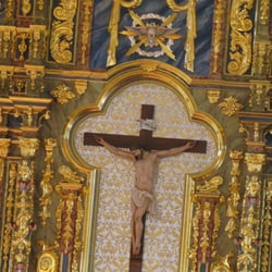St Gabriel Catholic Church of Poway - Christ, on the back wall