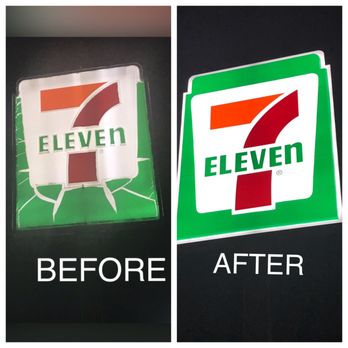 7-Eleven - Finally! They replaced their light up sign! Before and after. - Convenience Stores Near Me - Chandler, Arizona 7-Eleven - Finally! They replaced their light up sign! Before and after. - Convenience Stores Near Me - Chandler, Arizona