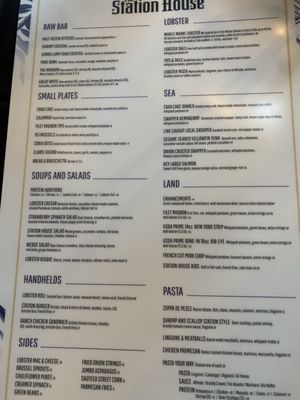Menu photo 6 The Station House Restaurant Lantana, FL Menu photo 6 The Station House Restaurant Lantana, FL