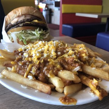 Bob's Burgers - Double cheese burger with Chili Cheese Fries - Burgers Near Me - La Puente, California Bob's Burgers - Double cheese burger with Chili Cheese Fries - Burgers Near Me - La Puente, California