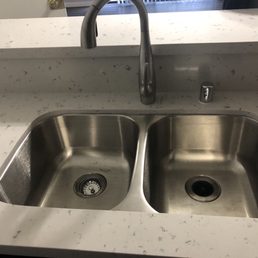 Kitchen sink (there's also a dishwasher)