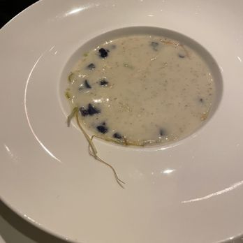 360 Restaurant - LOCAL SUNCHOKE AND POTATO SOUP - Canadian (New) Near Me - Toronto, Ontario 360 Restaurant - LOCAL SUNCHOKE AND POTATO SOUP - Canadian (New) Near Me - Toronto, Ontario