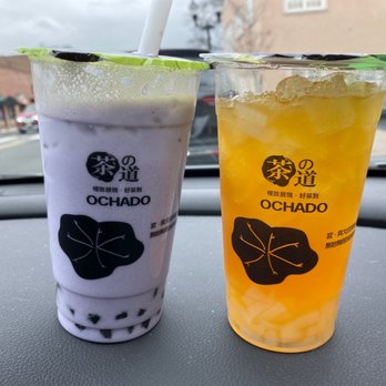 Ochado - Taro Bubble Tea and Passionfruit - Bubble Tea Near Me - Nutley, New Jersey