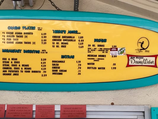 Menu photo 6 Pedro's Tacos San Clemente, CA