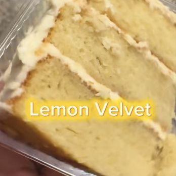 Dot and Pearls Coffee & Pastries - Lemon velvet cake - Coffee & Tea Near Me - High Point, North Carolina Dot and Pearls Coffee & Pastries - Lemon velvet cake - Coffee & Tea Near Me - High Point, North Carolina