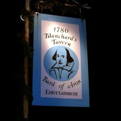 Blanchard's Tavern - Blanchard's Colonial Tavern is also known as "The Bard of Avon" after Shakespeare.