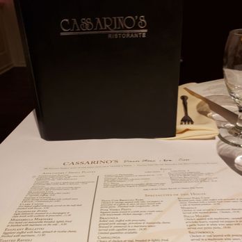 Cassarino's Restaurant - Italian Near Me - Providence, Rhode Island