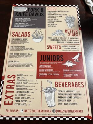 Menu photo 1 Jake's Place Hendersonville, TN