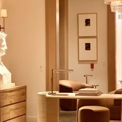 RH West Hollywood | The Gallery on Melrose Avenue - Interior display.