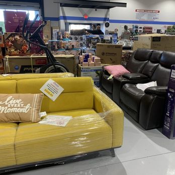Hasco Outlet - 1/7/24 Loud color for a sofa lol - Outlet Stores Near Me - Montclair, California