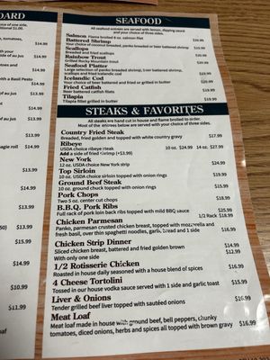 Menu photo 2 Mercer's Restaurant Peoria, AZ