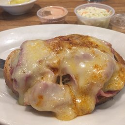 Open Faced Reuben Sandwich