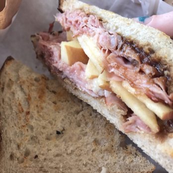 Brown Bear Baking - Ham and apple sandwich - Coffee & Tea Near Me - Eastsound, Washington