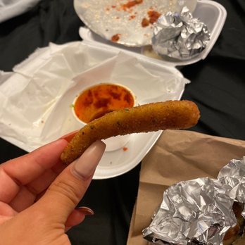 Manninos Pizzeria - Soggy Mozzarella stick - Pizza Near Me - Davenport, Florida