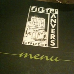 Filet d'Anvers - Een ruime keuze op de kaart !!