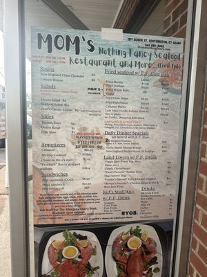 Menu photo 2 Mom's Nothing Fancy Southington, CT Menu photo 2 Mom's Nothing Fancy Southington, CT