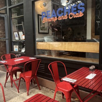 Peaches Grand - Outside patio - Seafood Near Me - Brooklyn, New York