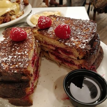 Briarpatch Restaurant - The stuffed raspberry brio french toast - American Near Me - Winter Park, Florida
