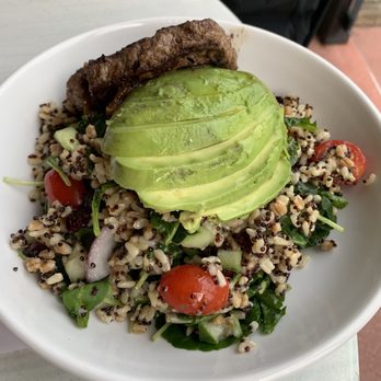 Artisanal Burger Company - Grain bowl plus burger - Burgers Near Me - Manchester, Connecticut