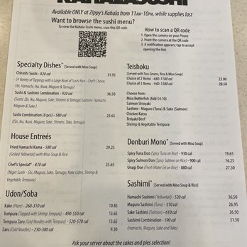 Zippy's Kahala - Menu as of June 5, 2022 - Diners Near Me - Honolulu, Hawaii Zippy's Kahala - Menu as of June 5, 2022 - Diners Near Me - Honolulu, Hawaii