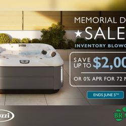 Brady's - Let's Go! Save up to $2000 on Jacuzzi® Hot Tubs or get 0% Financing for up to 72 Mo. oac. Your backyard OASIS starts at Brady's. Shop