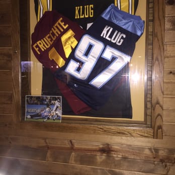 Elsie's - a framed football jersey and memorabilia - American Near Me - Caledonia, Minnesota