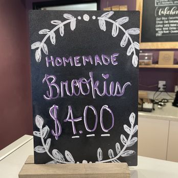 Sweet Cream Company - Brookies = Brownies + Chocolate chip cookies - Ice Cream & Frozen Yogurt Near Me - Columbia, South Carolina