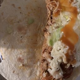 Chicken soft taco Chicken soft taco
