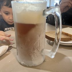 Village Inn Chicken - Frosted mug- that was refreshing