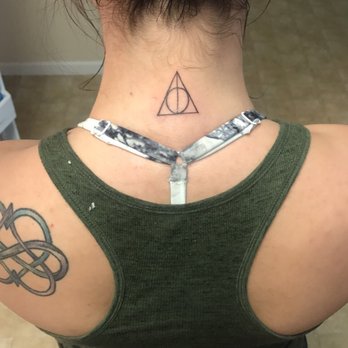 Atomic Lotus Tattoo - Disappointed that it came out crooked. - Tattoo Near Me - Oklahoma City, Oklahoma