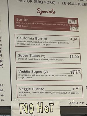 Menu photo 2 Super Fiesta Market Atascadero, CA