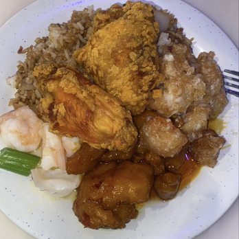 Flaming Grill & Supreme Buffet - Hibachi rice, coconut shrimp, hibachi chicken, fried chicken and shrimp. - Buffets Near Me - Baldwin, New York