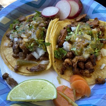 Tacos El Flamingo - Asada and Pastor tacos - Food Trucks Near Me - San Mateo, California