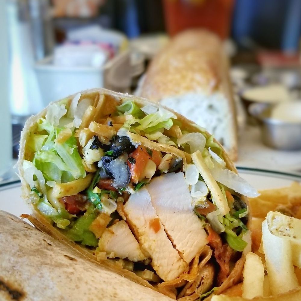 Daily Grill - Santa Fe Chicken Wrap (Lunch Special) - American Near Me - Palm Desert, California Daily Grill - Santa Fe Chicken Wrap (Lunch Special) - American Near Me - Palm Desert, California